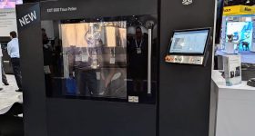 3D Systems' new EXT 800 Titan Pellet 3D printer. Photo by 3D Printing Industry.
