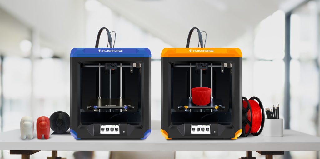 FlashForge USA Artemis 3D printers. Photo via FlashForge USA.