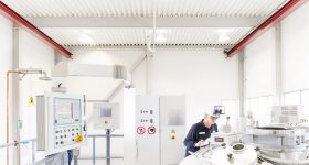 Sandvik metal powder plant in Sandviken. Photo via Sandvik.