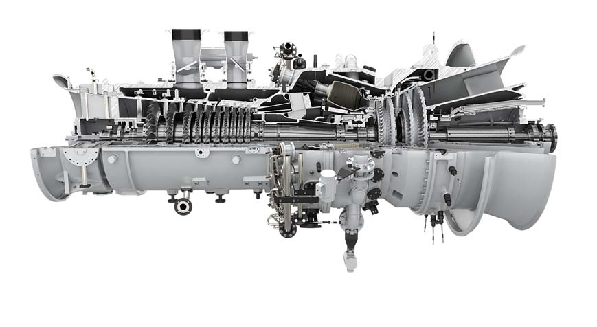 Siemens will use its new MRO technology to repair turbine blades like the ones found in the company's SGT-600 gas turbine. Image via Siemens Energy.