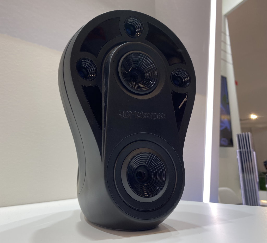 3DMakerpro's Whale 3D scanner at Formnext 2023. Photo by 3D Printing Industry.